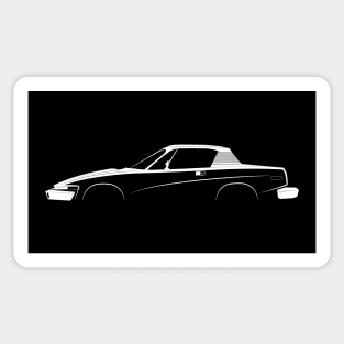 Triumph TR7 Silhouette Sticker